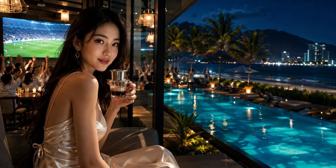 Người chơi đặt cược thể thao tại quán cà phê Đà Nẵng